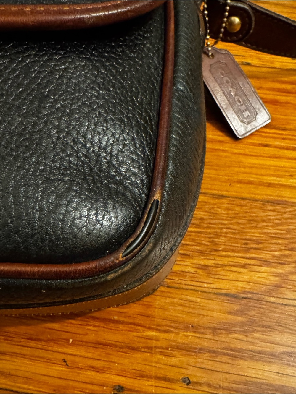 Vintage 80s coach sheridan glenwood - Picture 11 of 12